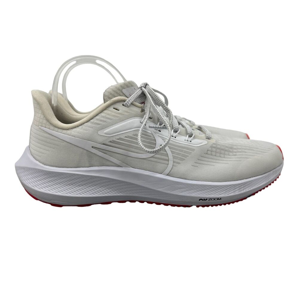 Nike Women 10 Running Shoe Air Zoom Pegasus 39 White DO7434-900 *Missing Insoles